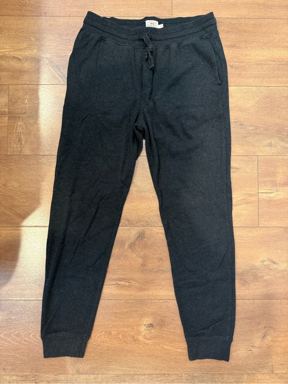 Men's Black Legend Jogger Pants - Faherty